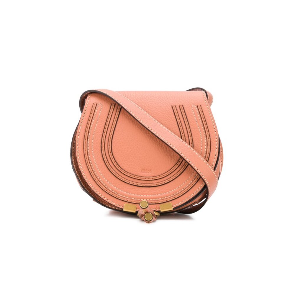 NWT Chloe Marcie Mini Bag // Muted Brown (Soft Pink) - Picture 11 of 15